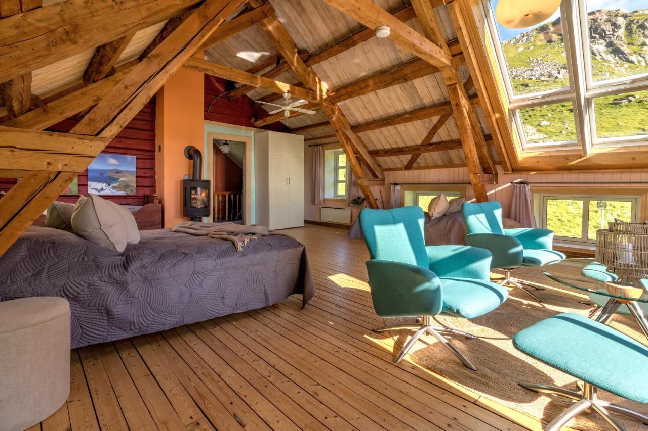 Holiday Home Vikveien Leknes Eksteriør bilde